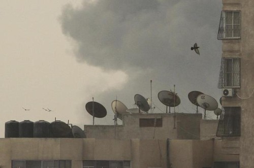 New air strikes in Gaza Strip - ảnh 1